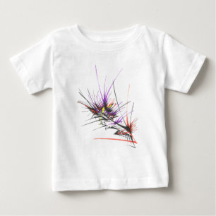 Explosion Colourful Abstract Tribal Tattoo Art Baby T-Shirt