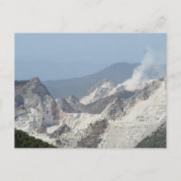 Explosion in marble quarries in Carrara, Italy