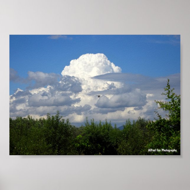 Explosion of Clouds Poster (Front)