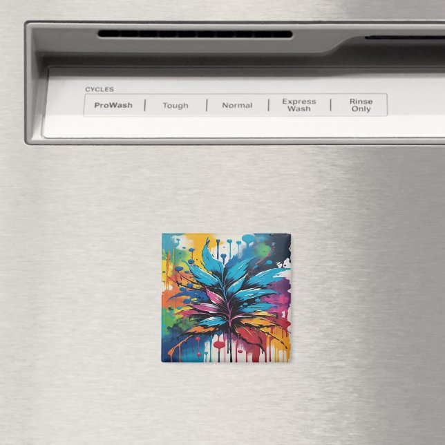 Explosion of Color Magnet (In Situ (Dishwasher))