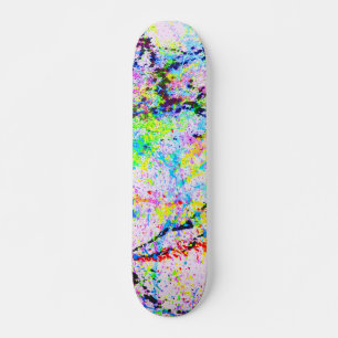 Explosion of colours skateboard