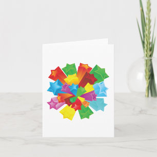 Explosion Of Stars Card