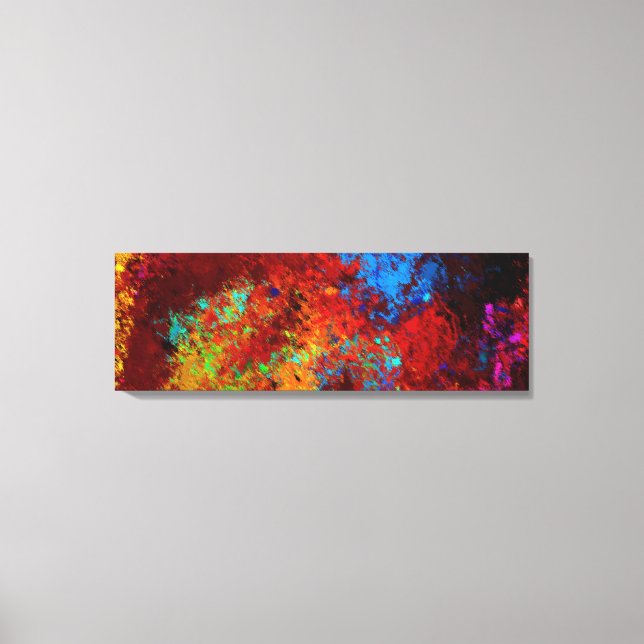 Explosive Canvas Print (Front)