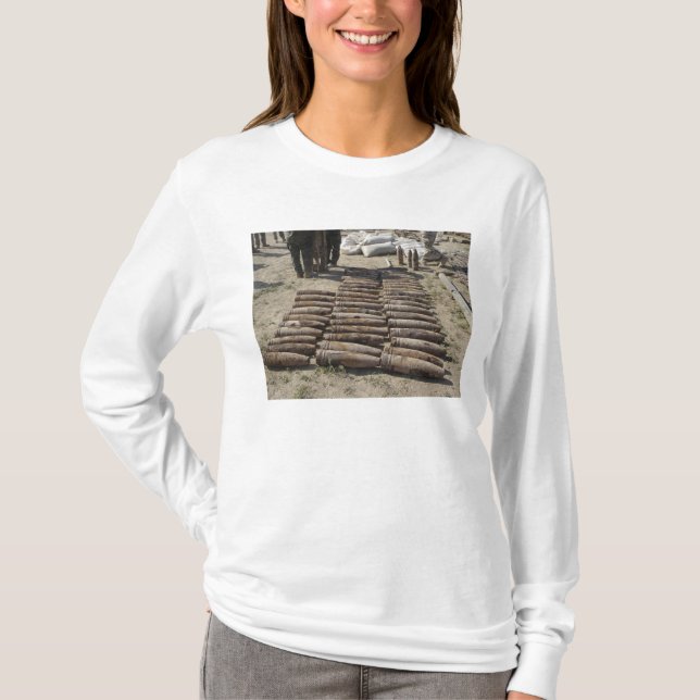 Explosive devices are identified and inventorie T-Shirt (Front)