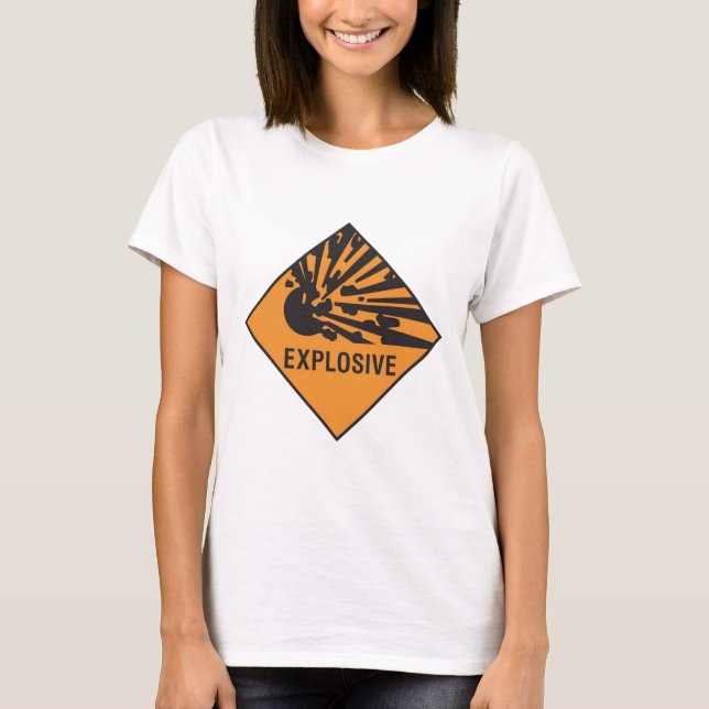Explosive - Handle With Care T-Shirt (Front)