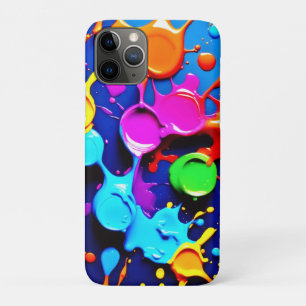 Explosive Neon Colours in Abstract Art Case-Mate iPhone Case