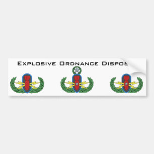 Explosive Ordnance Disposal Bumper Sticker