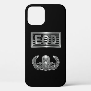 Explosive Ordnance Disposal (EOD)  & USA Flag  iPhone 12 Case