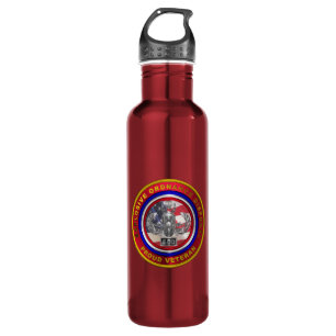 Explosive Ordnance Disposal (EOD) Veteran 710 Ml Water Bottle