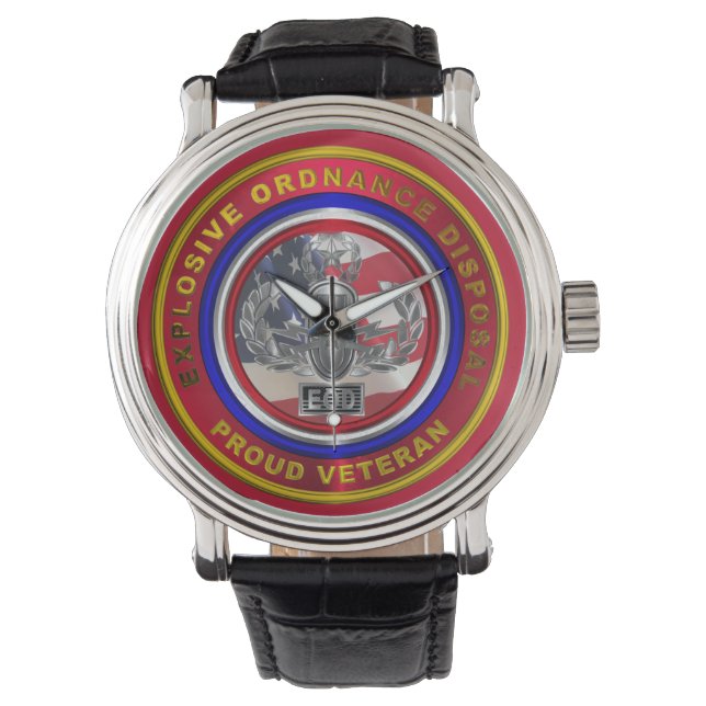 Explosive Ordnance Disposal (EOD) Veteran Watch (Front)