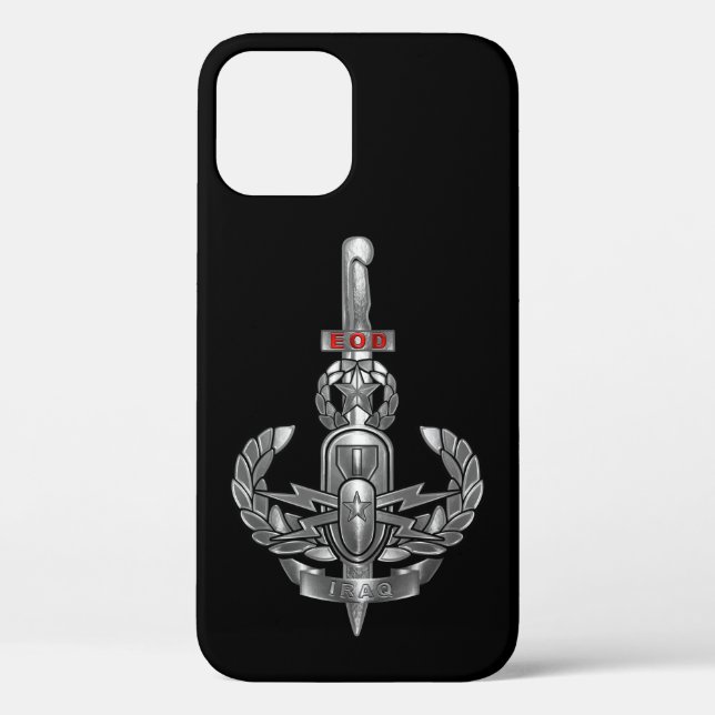 Explosive Ordnance Disposal Iraq Veteran  Case-Mate iPhone Case (Back)