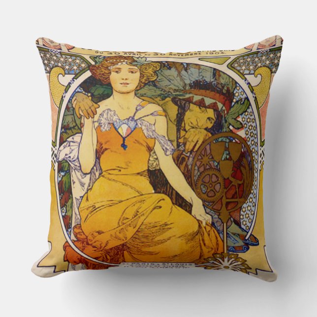 Expo Poster 1904 Cushion (Front)