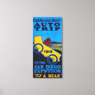 Expo Promotional Poster Canvas Print