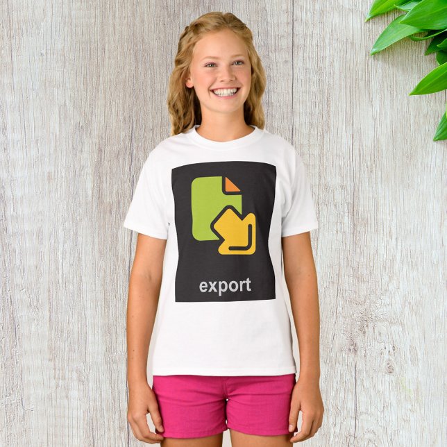 Export Icon T-Shirt (Creator Uploaded)