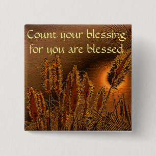Expose feelings # 10-Golden__ 15 Cm Square Badge
