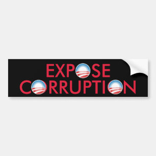 Expose Obama Corruption Bumper Sticker