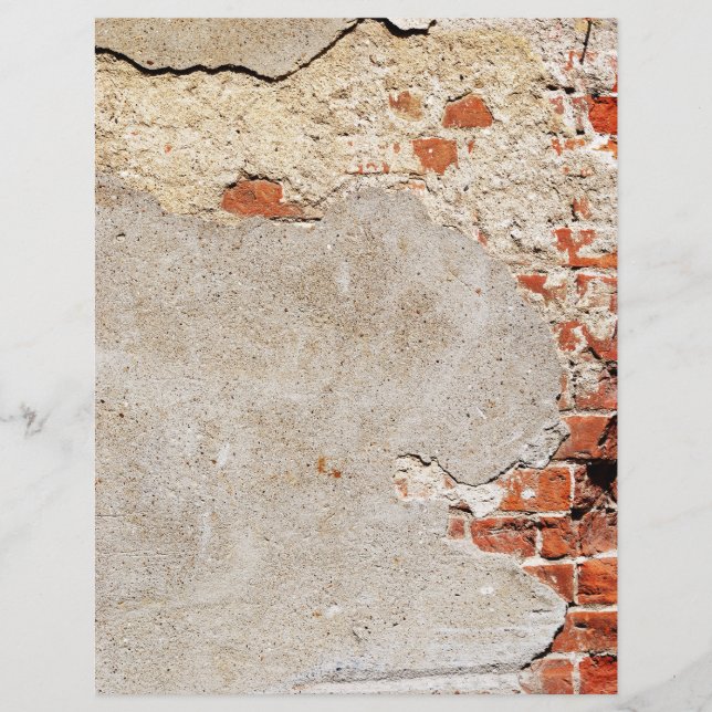 Exposed Brick and Mortar (Front)