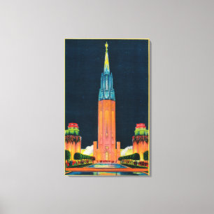 Exposition Tower, The Spire to the Sun Canvas Print