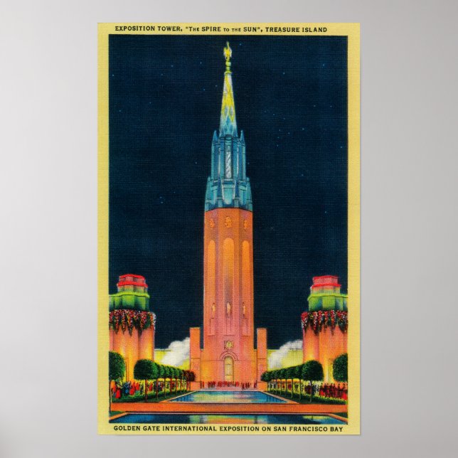 Exposition Tower, The Spire to the Sun Poster (Front)