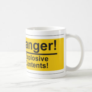Exposive Contents Coffee Mug