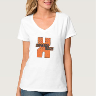 Express Back Women's V-Neck T-Shirt