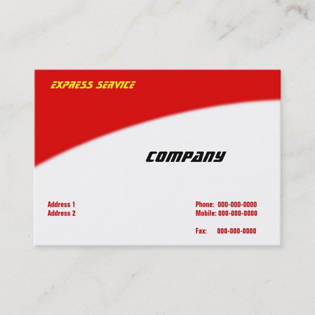 Express Business Card (Front)