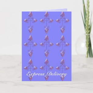 Express Delivery - Wishing Peace & Love Holiday Card