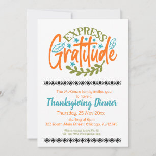 Express Gratitude Invitation