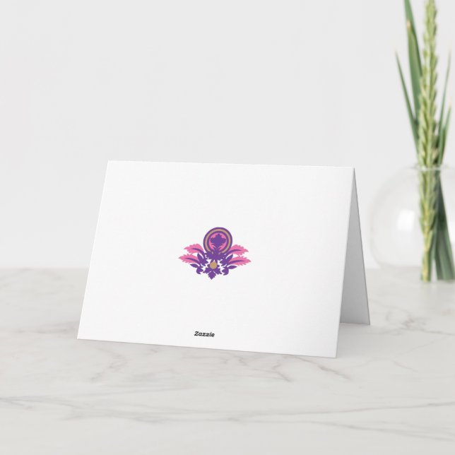 Express Gratitude with Personalised  Card (Back)