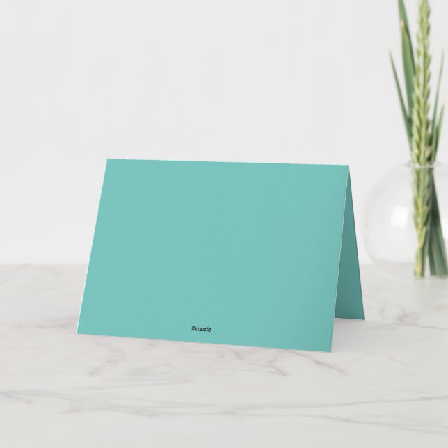 Express Gratitude with Personalised  Card (Back)