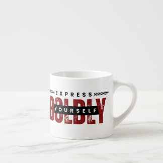 Express Yourself Boldly White Specialty Mug
