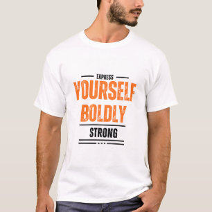 Express yourself boldly with unique art. T-Shirt