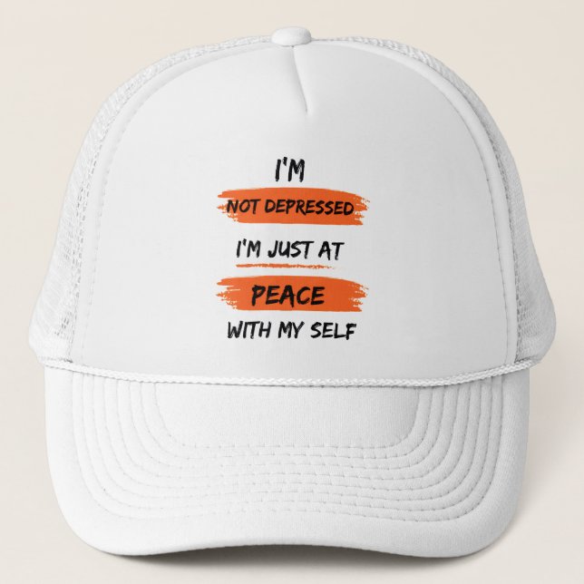 Express yourself trucker hat (Front)