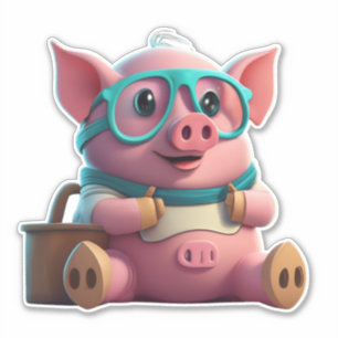 Express Yourself with Pig Stickers