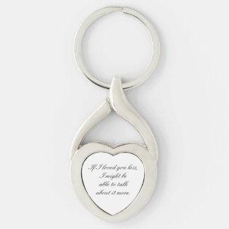 Expression of love key ring