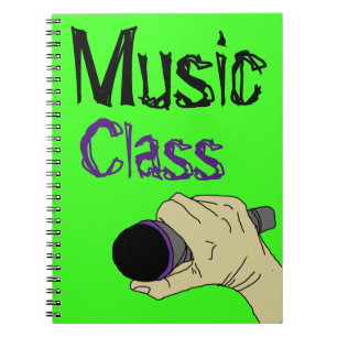 expression yourself,  music class notebook