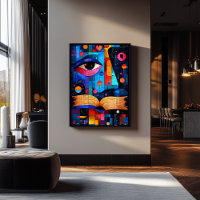 Expressionist Geometry Knowledge – Vibrant Wisdom