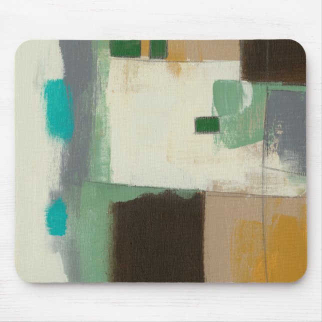 Expressionist Painting with Heavy Brush Strokes Mouse Pad (Front)