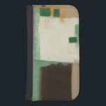 Expressionist Painting with Heavy Brush Strokes Samsung S4 Wallet Case<br><div class="desc">Fans of Kandinsky,  Pollack,  or Rothko will love this expressionist painting. Debate your friends about the use of colour,  or what emotions the heavy brush strokes are meant to convey. Whatever you do,  purchase one today!</div>