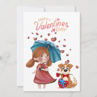 Expressions of Love, Valentine's Day celebration Holiday Card