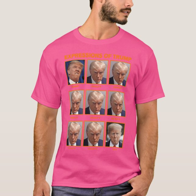 Expressions Of Trump (4A) T-Shirt (Front)