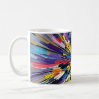 Expressive abstract art design wall decor poster