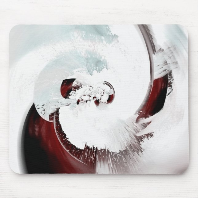 Expressive abstract background mouse pad (Front)