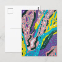 Expressive Abstract Paint in Multi-colours