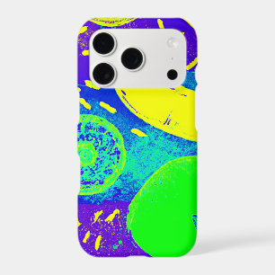 Expressive Fruits Neon Colour Pattern Art