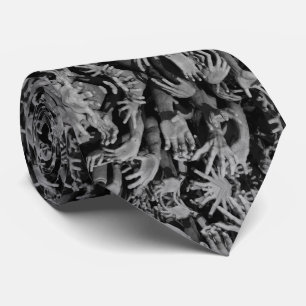 Expressive Modern Contemporary Urban Pattern Tie