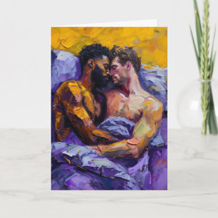 Expressive Oil Embrace Card