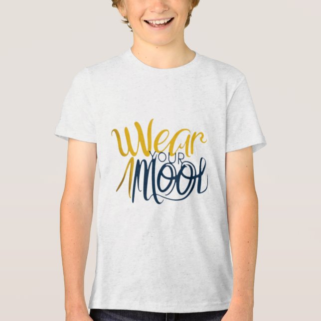 Expressive T-Shirts: Wear Your Mood in Style Tri-Blend Shirt (Front)
