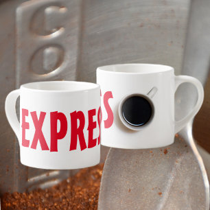 EXPRESSO text Espresso Cup