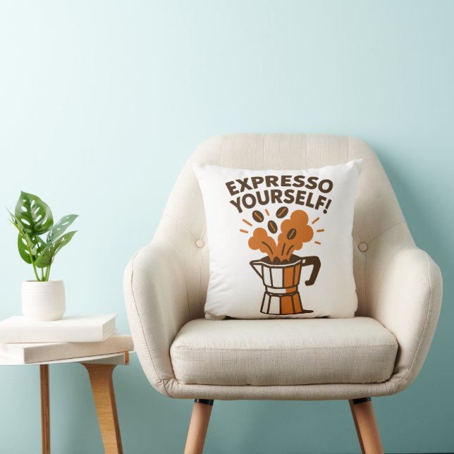 Expresso Yourself  Cushion (Chair)
